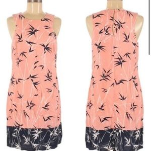 Banana Republic Coral Print Dress